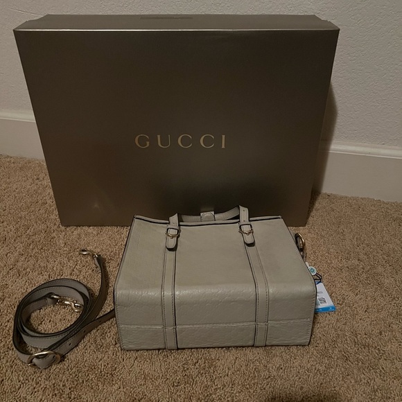 Micro Guccisima 2-way box tote bag.  Box is not included. - Picture 3 of 10